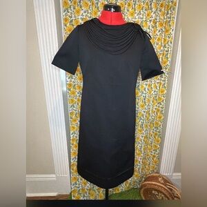 1960’s Short Sleeve Black Dress